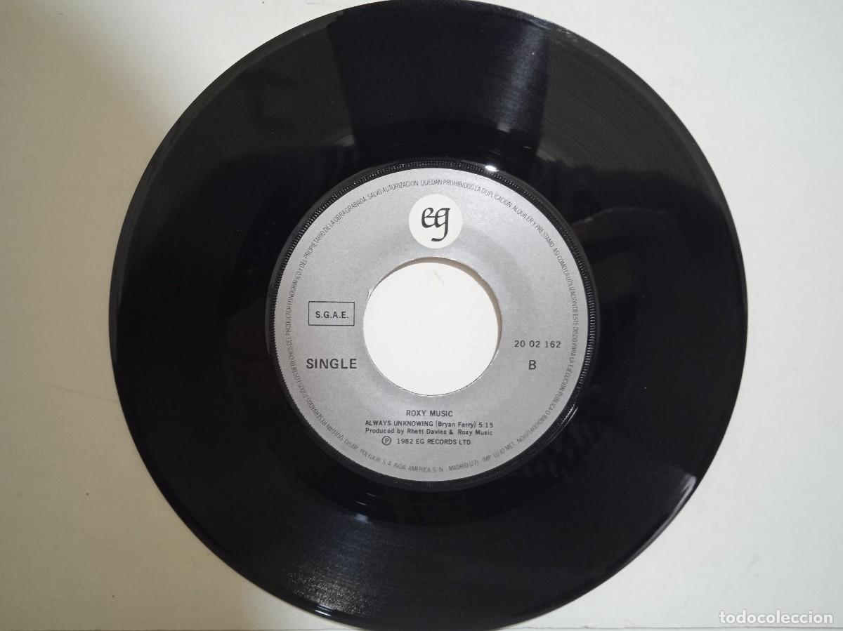 Discos de vinilo: Roxy Music - Avalon / Always Unknowing - Single - 1982 - Foto 5