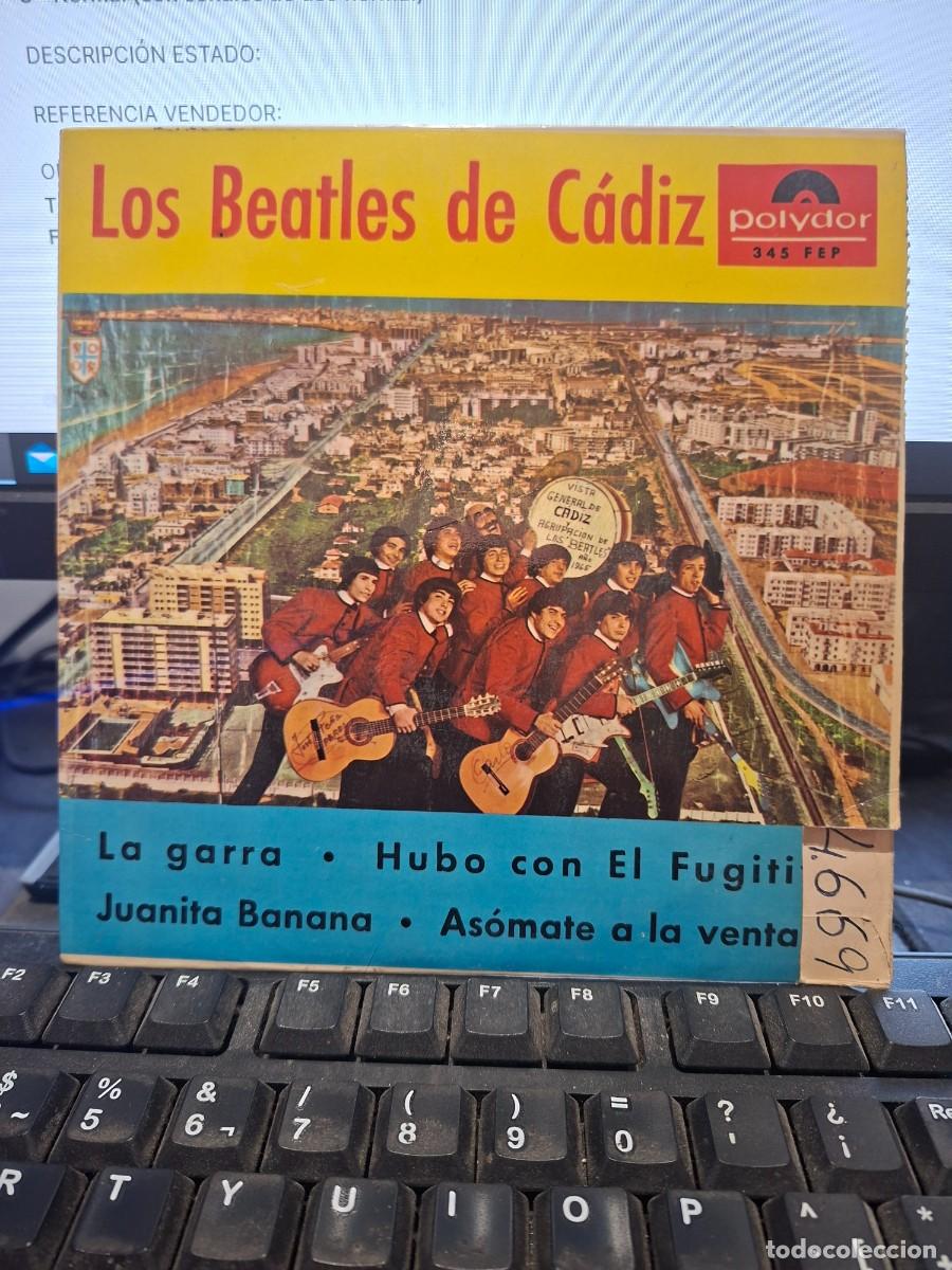 Discos de vinilo: LOS BEATLES DE CADIZ - LA GARRA CHIRIGOTAS - EP DE VINILO