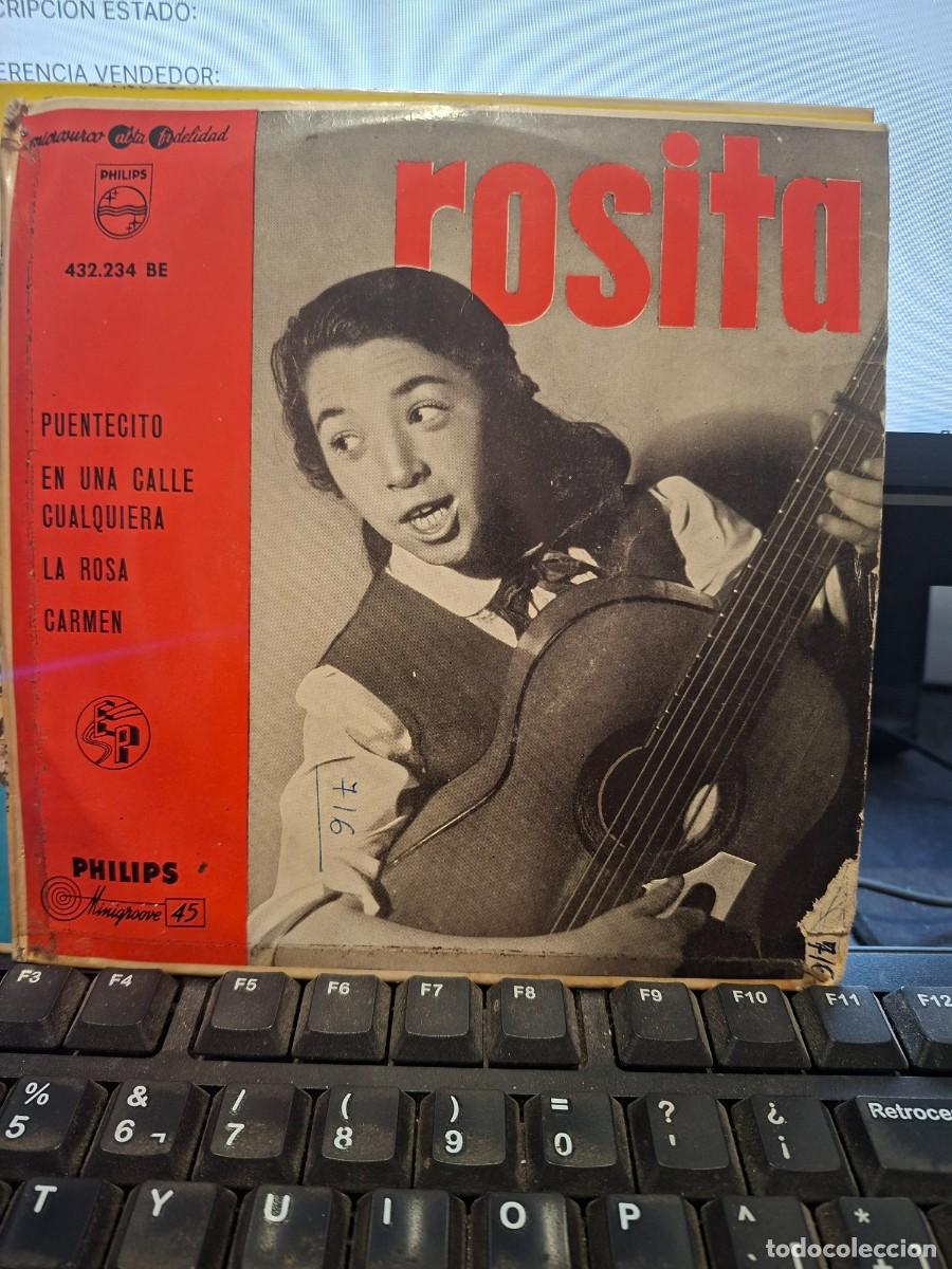 Discos de vinilo: ROSITA - PUENTECITO - EP DE VINILO