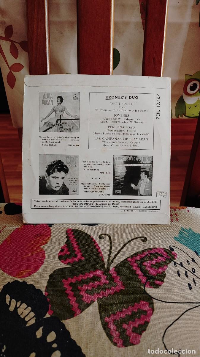Discos de vinilo: KRONER&acute;S DUO-EP JOVENES +3 - Foto 2