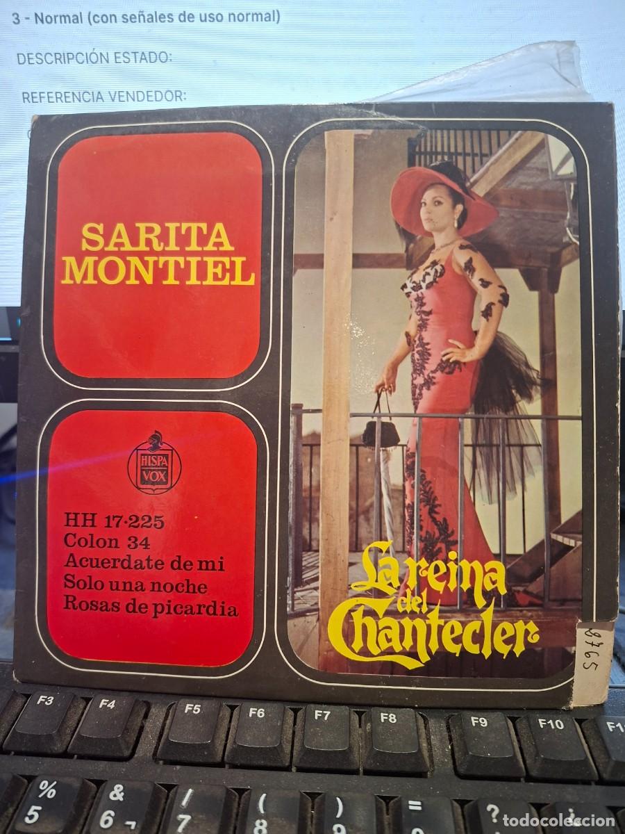 Discos de vinilo: SARA SARITA MONTIEL - COLON 34 - EP DE VINILO