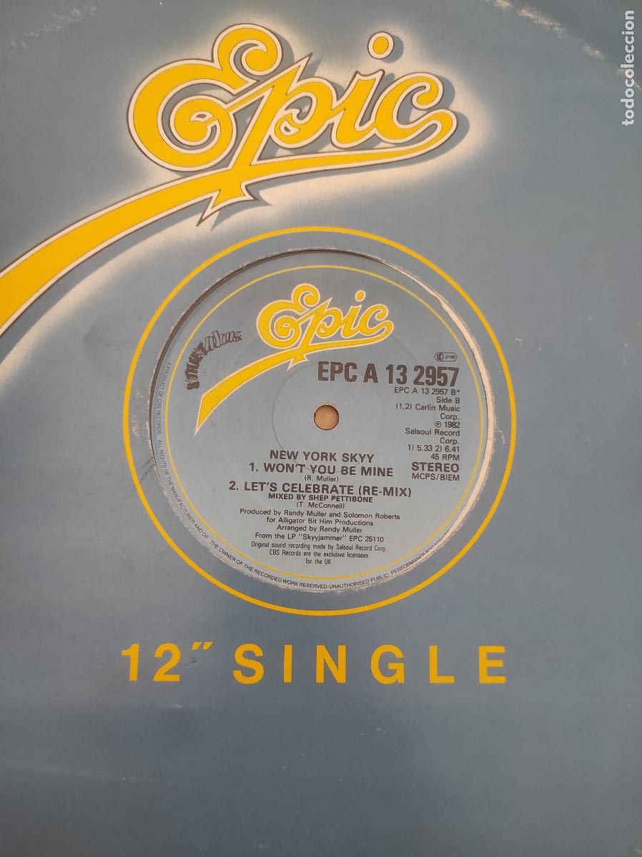 Discos de vinilo: New York Skyy* &ndash; Let Love Shine-MAXI-