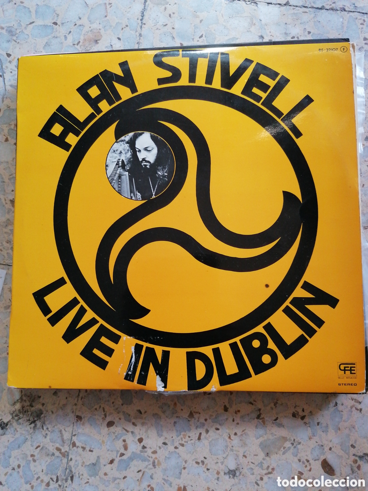 Discos de vinilo: LP ALAN STIVELL LIVE IN DUBLIN 1975 ESPA&Ntilde;A DISCO EX
