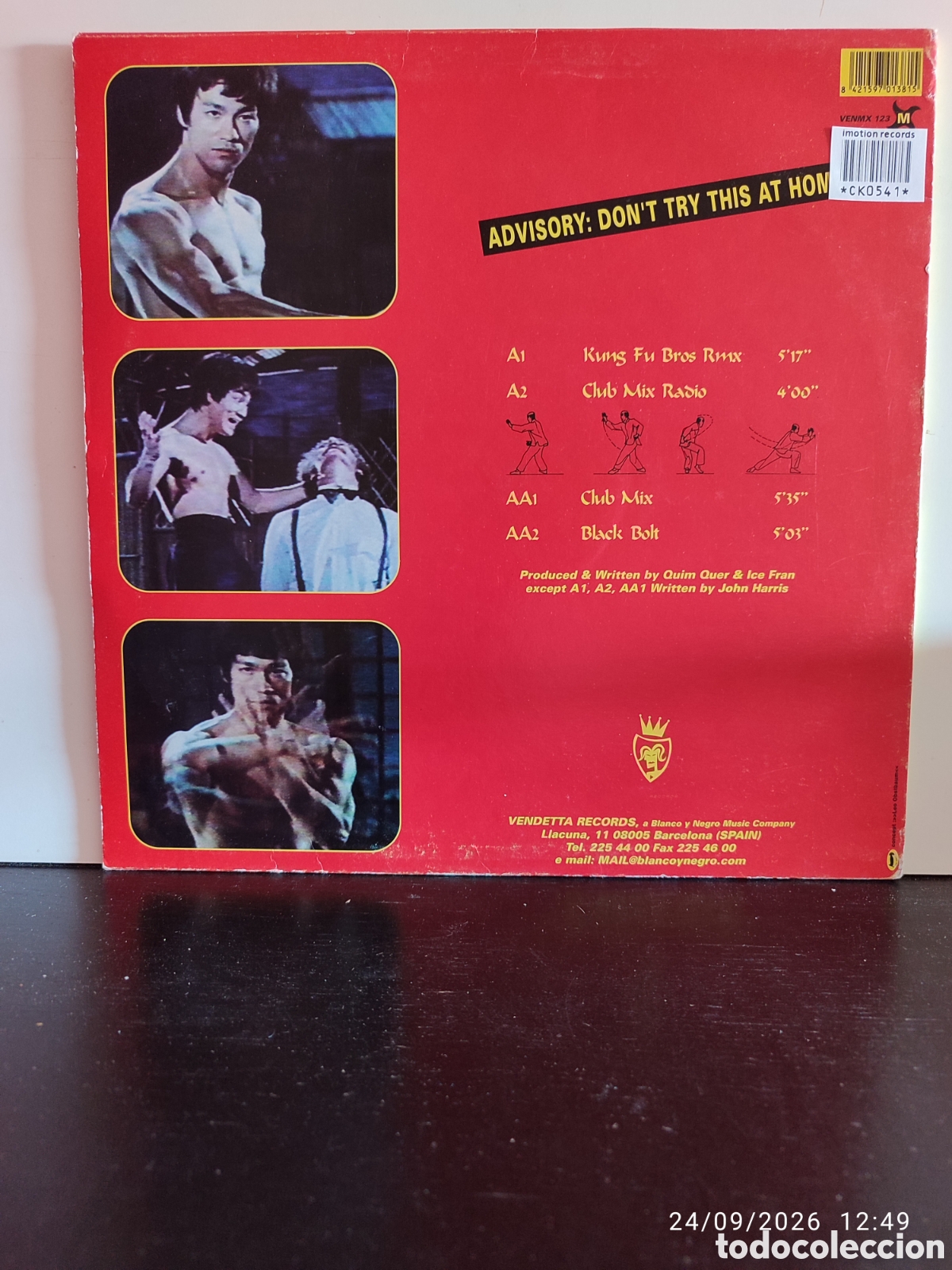Discos de vinilo: Kung Fu Bros &ndash; Steppin Stones - Foto 2
