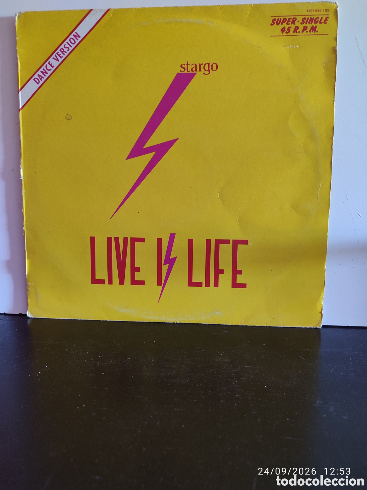 Discos de vinilo: Stargo &ndash; Live Is Life - Foto 1