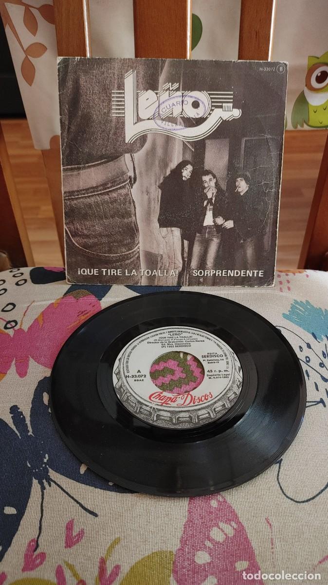 Discos de vinilo: LE&Ntilde;O-SINGLE QUE TIRE LA TOALLA