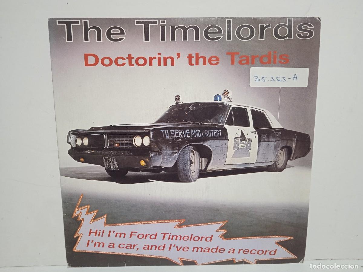 Discos de vinilo: The Timelords - Doctorin' The Tardis - Single - 1988 - PROMO + FOLLETO - RARO