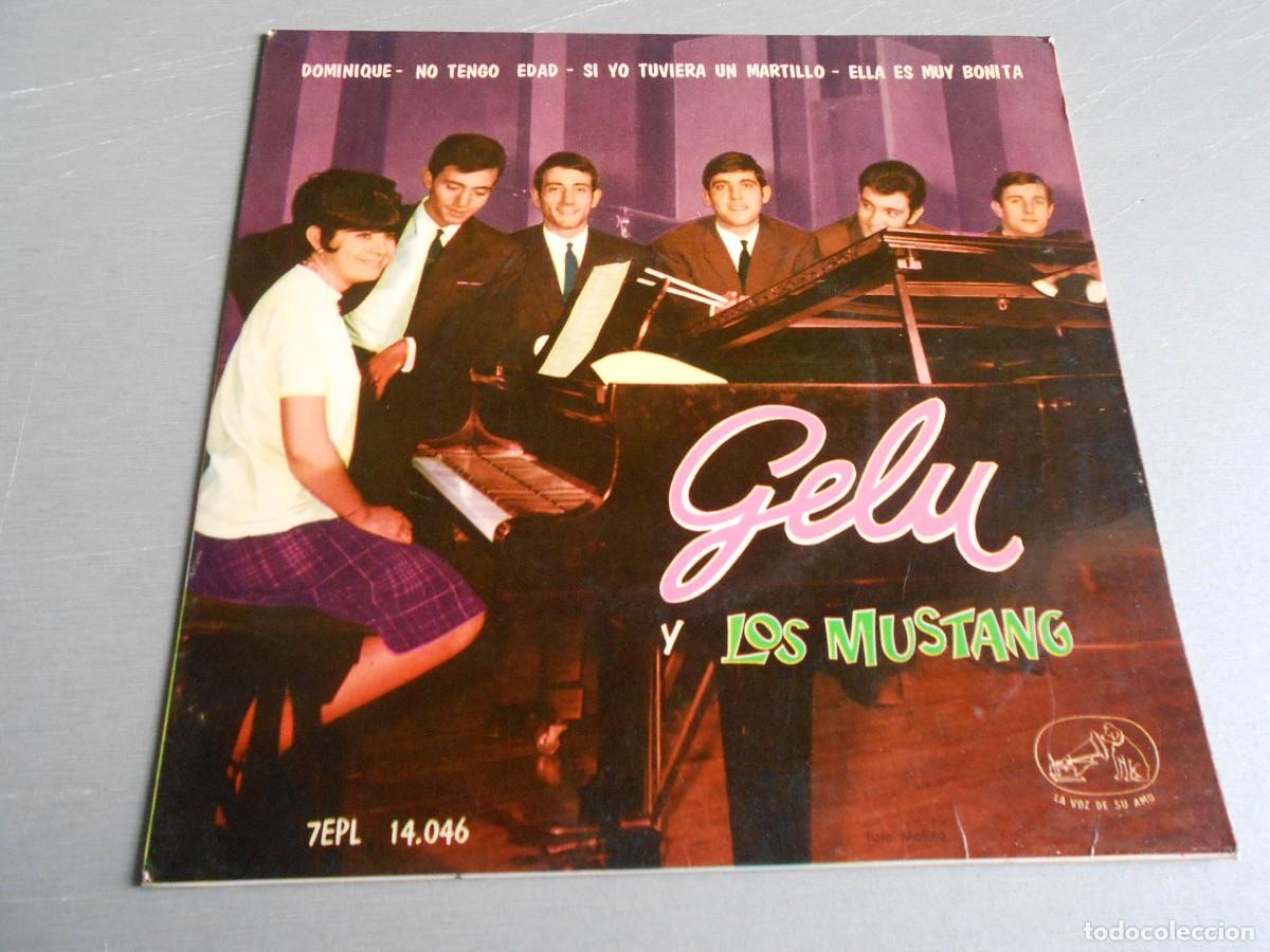 Discos de vinilo: GELU Y LOS MUSTANG, EP, DOMINIQUE +3, A&Ntilde;O 1964, LA VOZ DE SU AMO 7EPL 14.046