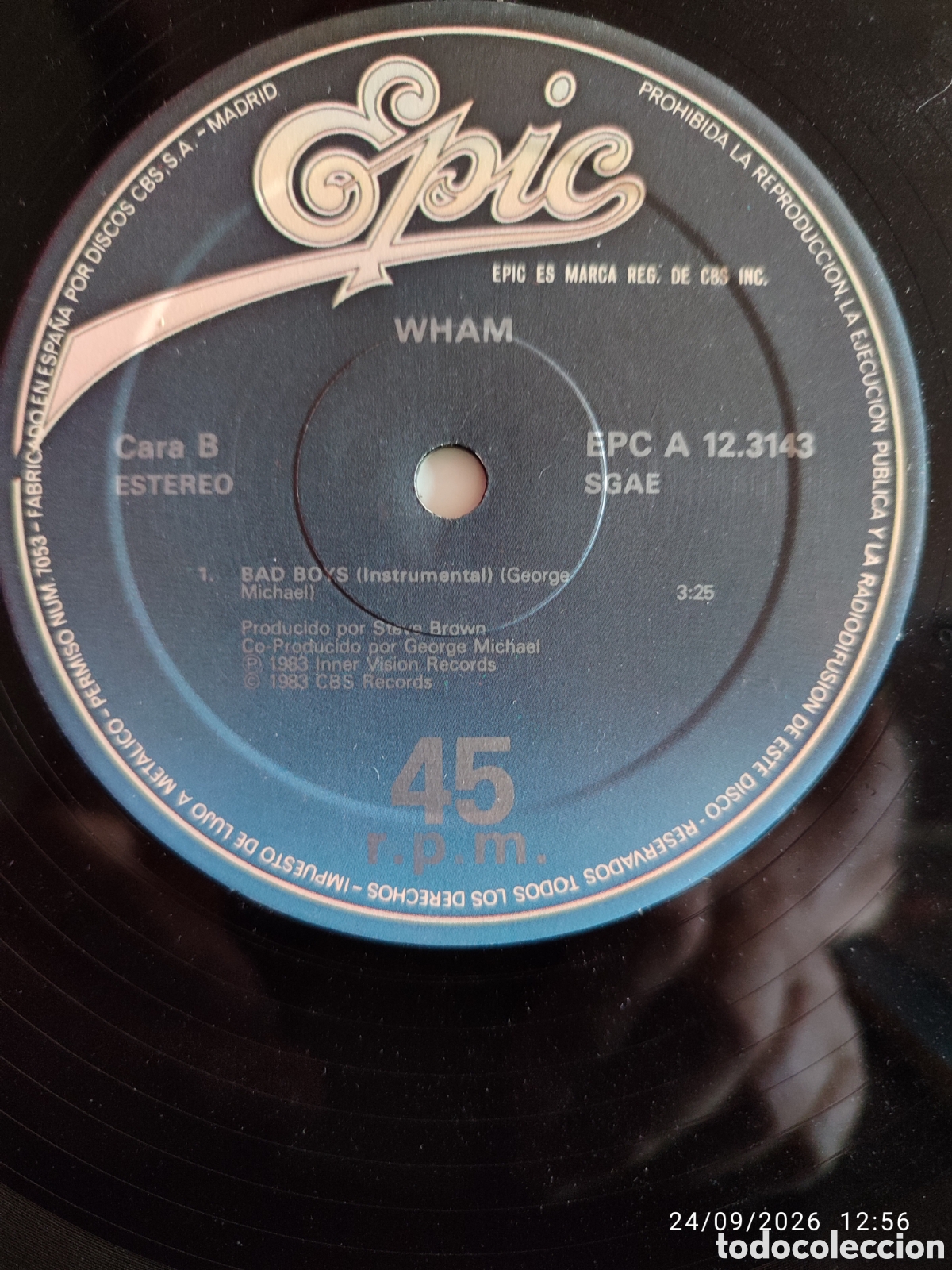 Discos de vinilo: Wham! &ndash; Bad Boys VINILO - Foto 2