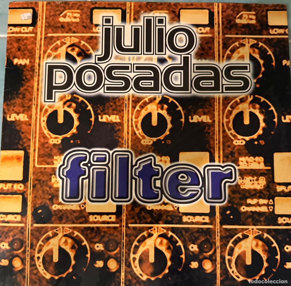 Discos de vinilo: Disco vinilo Julio Posadas **Filter - Foto 1