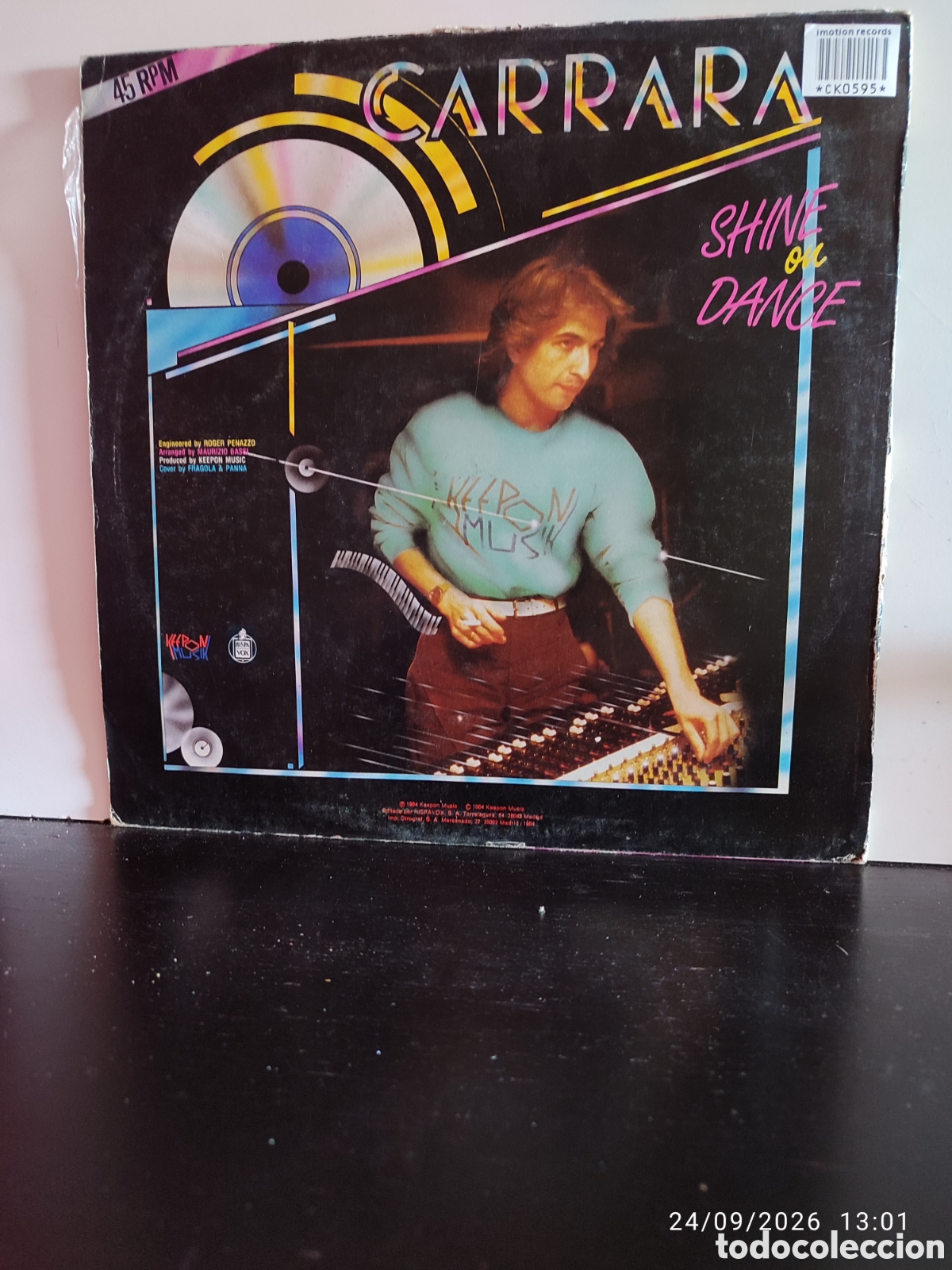Discos de vinilo: Carrara &ndash; Shine On Dance - Foto 2