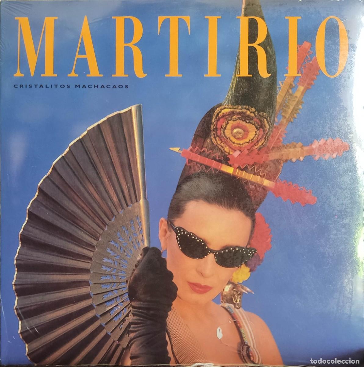 Discos de vinilo: Martirio &ndash; Cristalitos Machacaos LP 1988 ORIGINAL NUEVO PRECINTADO