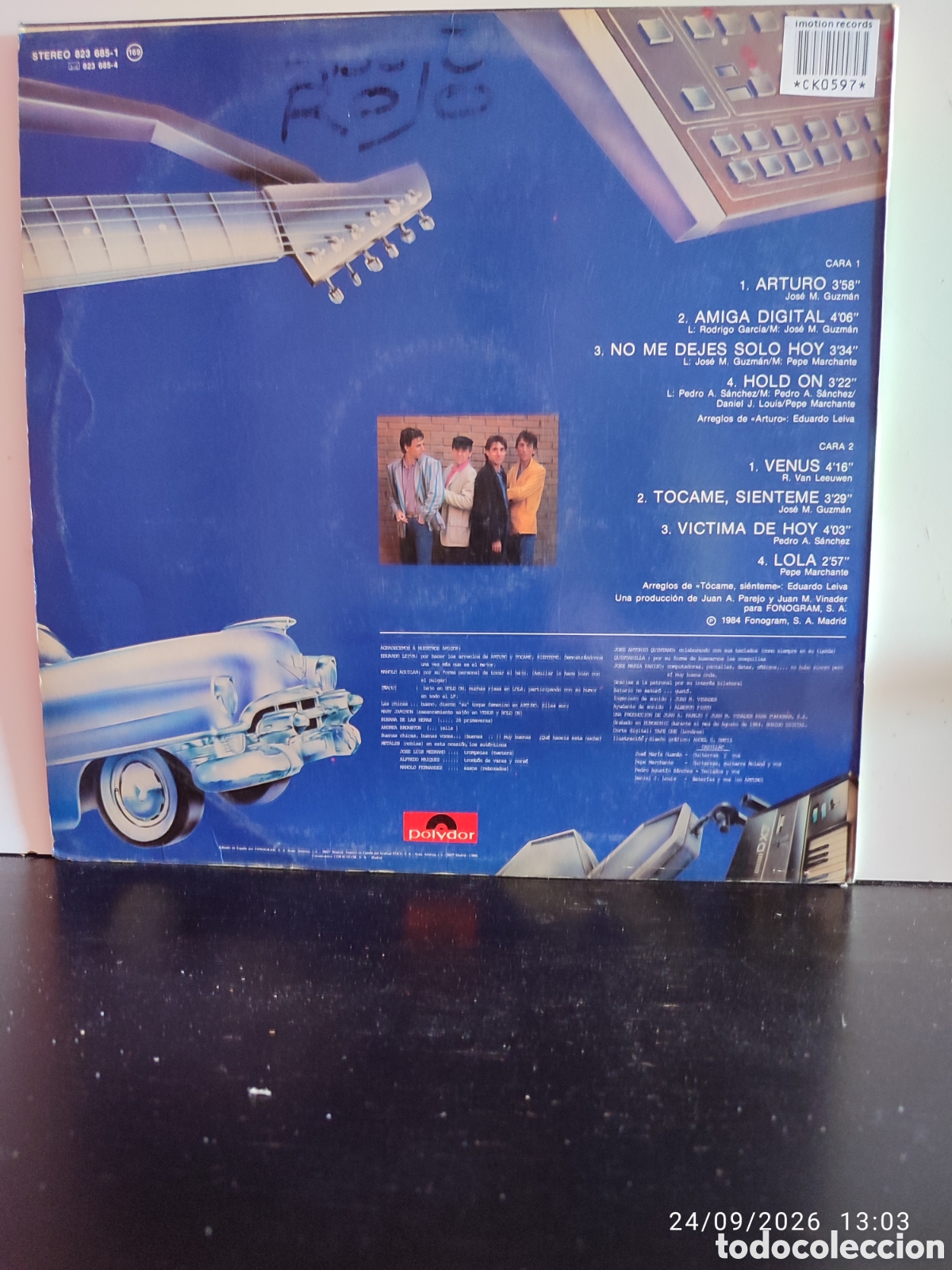 Discos de vinilo: Cadillac &ndash; Funkyllac - Foto 2