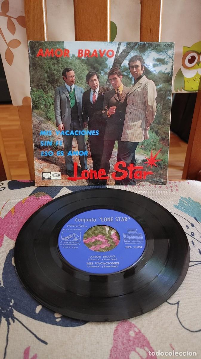 Discos de vinilo: LONE STAR-EP AMOR BRAVO +3 - Foto 1