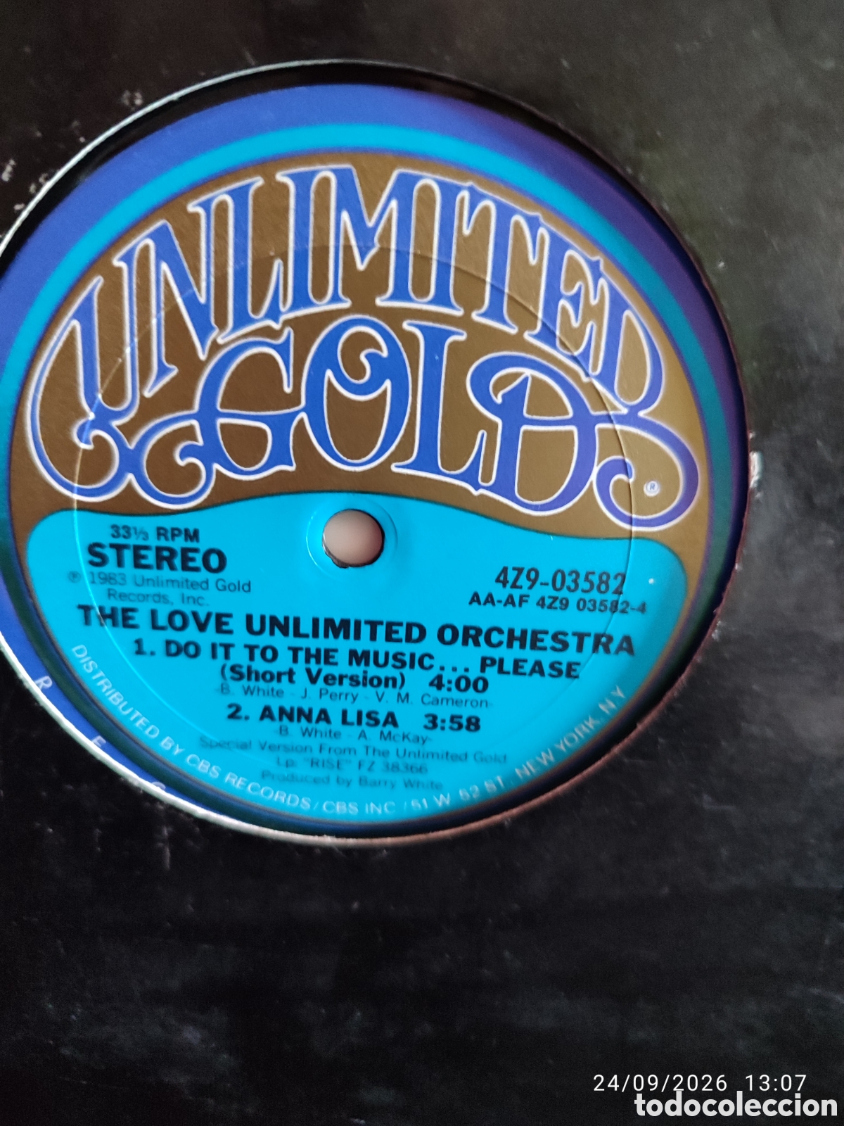 Discos de vinilo: The Love Unlimited Orchestra &ndash; Do It To The Music... Please - Foto 2