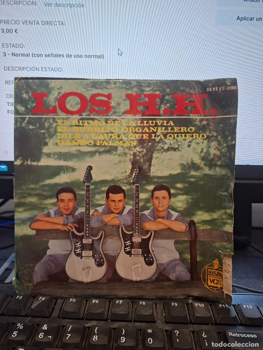 Discos de vinilo: LOS H H - EL RITMO DE LA LLUVIA - EP DE VINILO