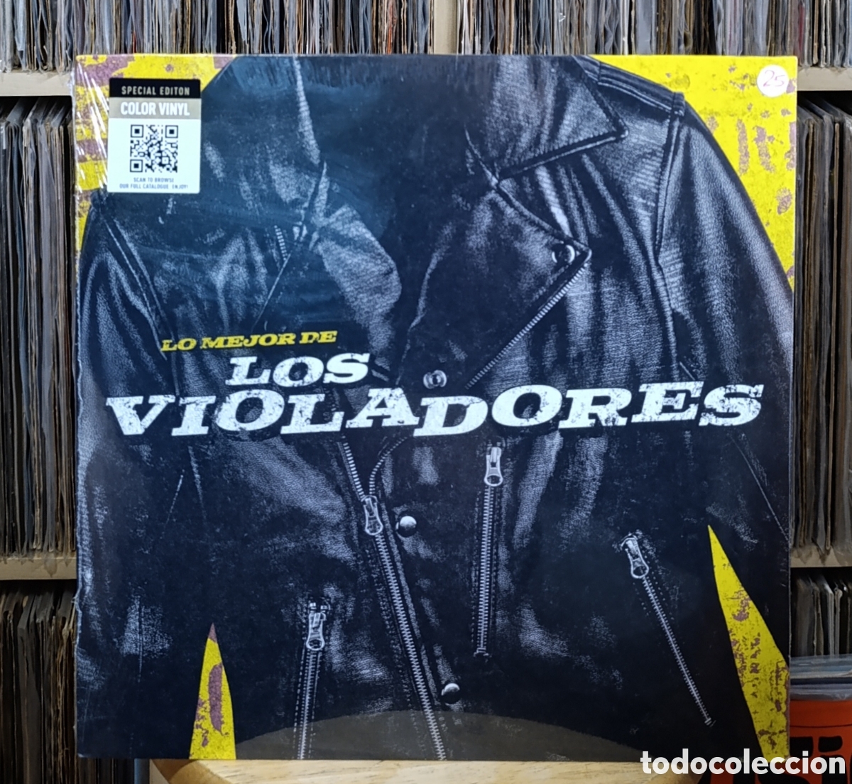 Discos de vinilo: LOS VIOLADORES &ndash;LO MEJOR DE LOS VIOLADORES LP 2023 ED ESPECIAL VINILO DE COLOR-NUEVO PRECINTADO PUNK