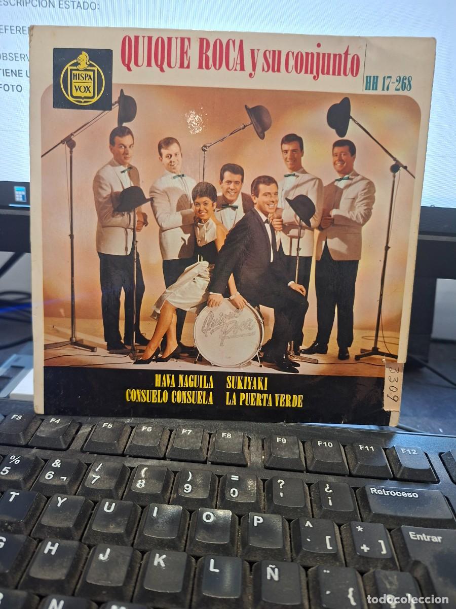 Discos de vinilo: QUIQUE ROCA Y SU CONJUNTO - HAVA NAGUILA - EP DE VINILO