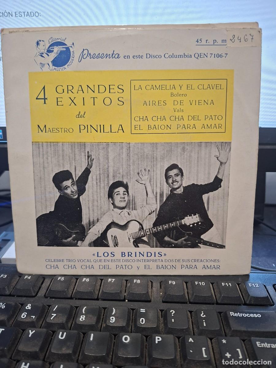 Discos de vinilo: LOS BRINDIS - CHA CHA CHA DEL PATO - EP DE VINILO