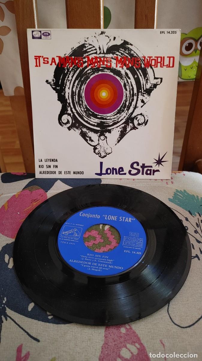 Discos de vinilo: LONE STAR-EP IT&acute;S A MAN&acute;S MAN&acute;S WORLD +3 - Foto 1