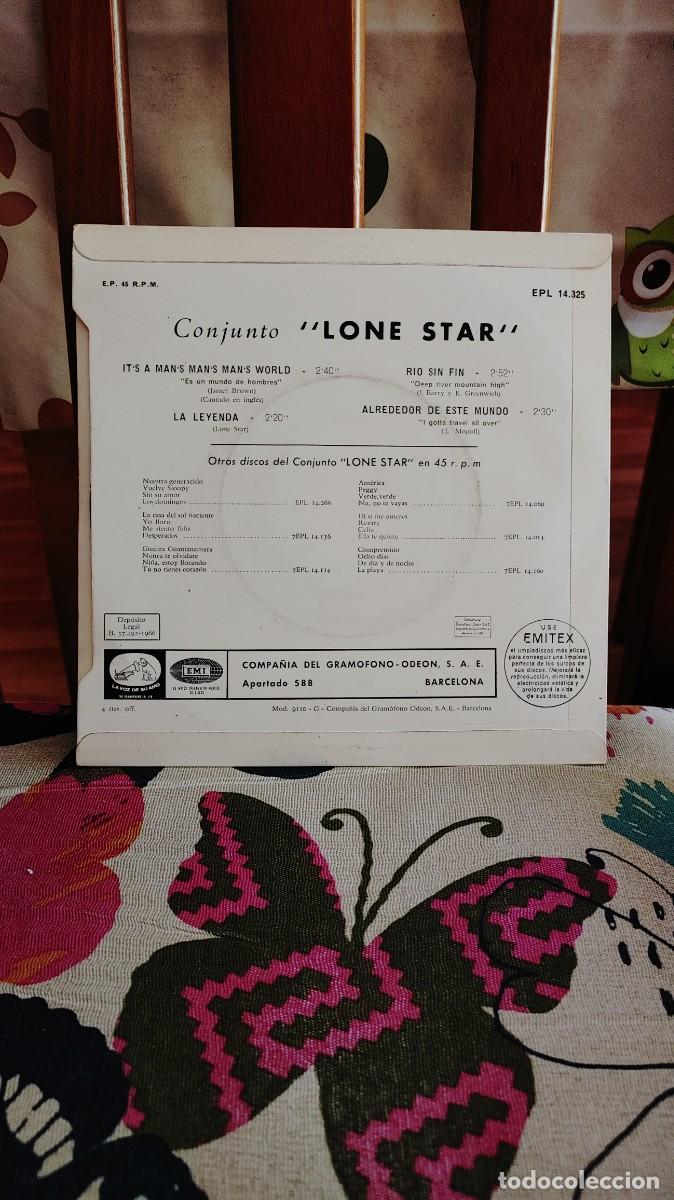 Discos de vinilo: LONE STAR-EP IT&acute;S A MAN&acute;S MAN&acute;S WORLD +3 - Foto 2