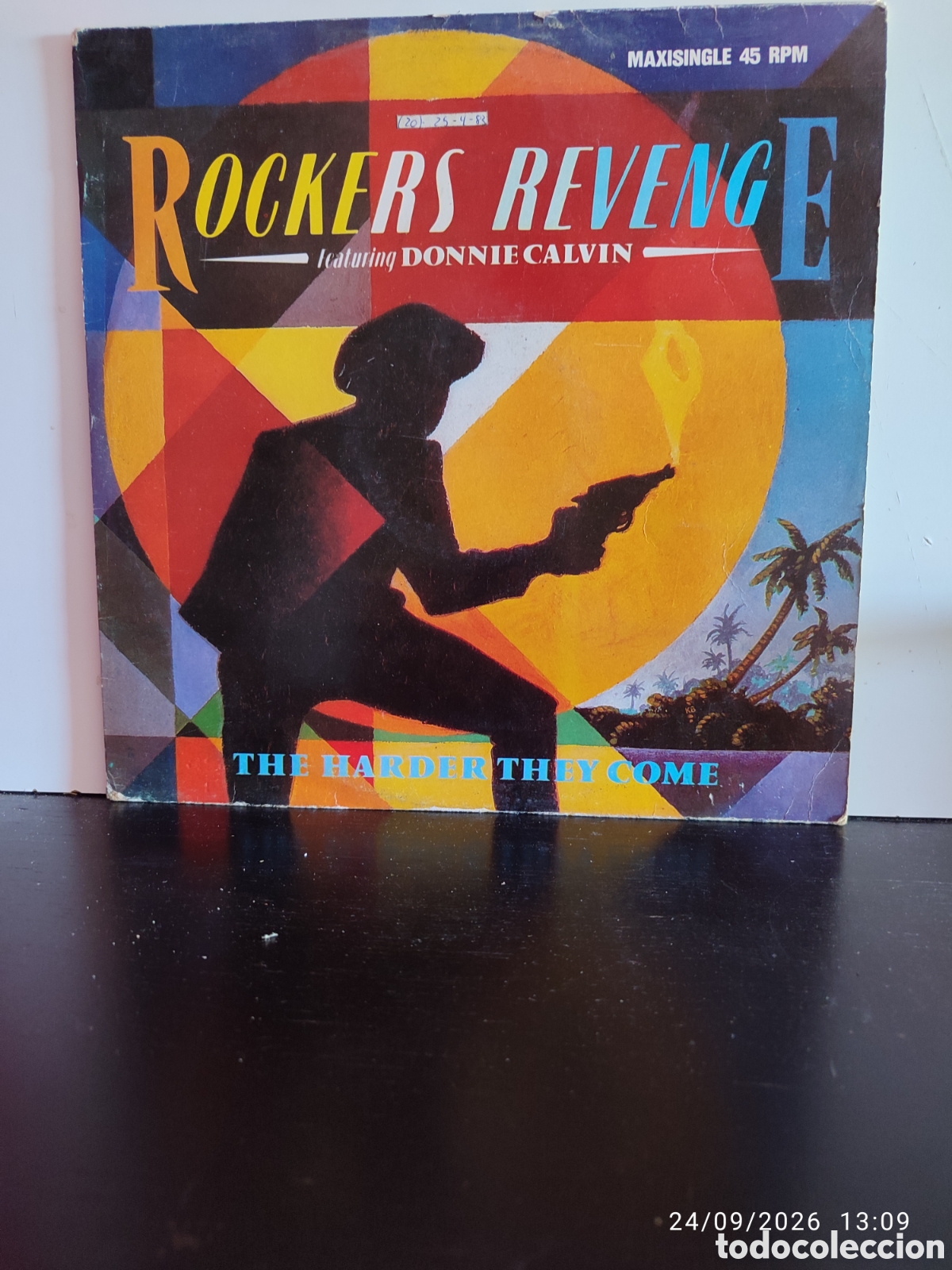 Discos de vinilo: Rockers Revenge Featuring Donnie Calvin &ndash; The Harder They Come - Foto 1