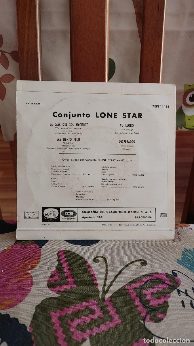 Discos de vinilo: LONE STAR-EP LA CASA DEL SOL NACIENTE +3 - Foto 2