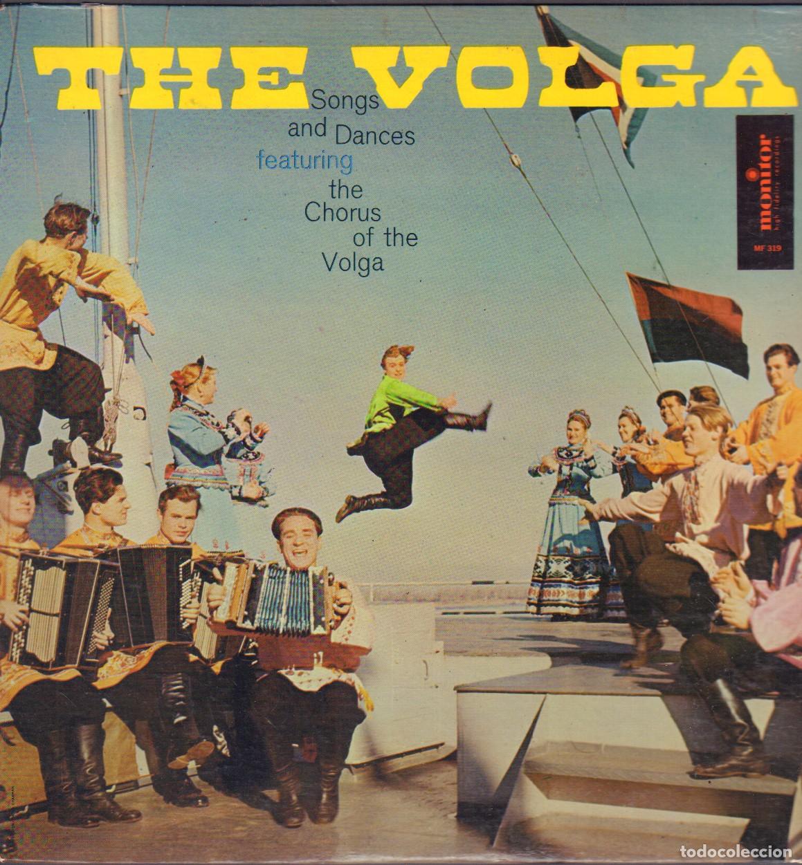 Discos de vinilo: THE VOLGA - SONGS AND DANCES / THE CHORUS OF THE VOLGA / LP MONITOR RF-26885