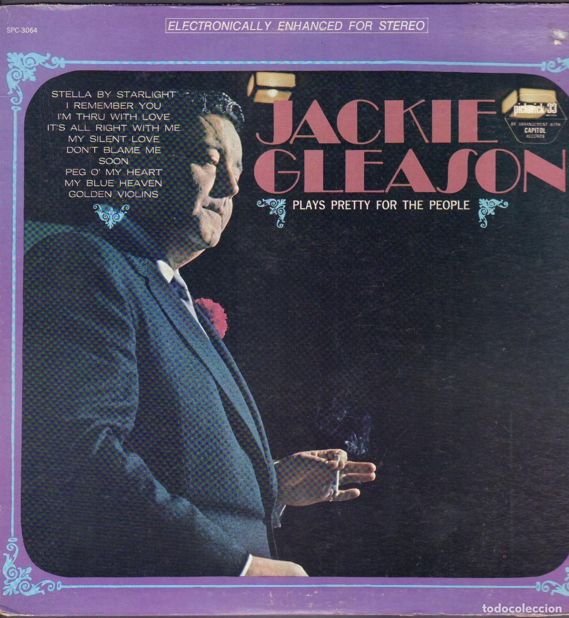 Discos de vinilo: JACKIE GLEASON - PLAYS PRETTY FOR THE PEOPLE / LP PICKWICK (U.S.A.) RF-26887