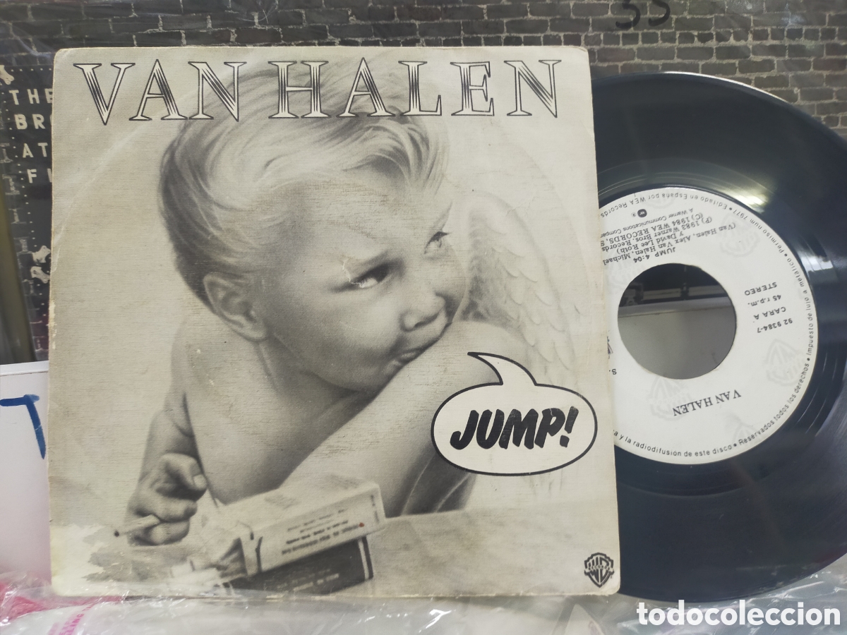 Discos de vinilo: Van halen single jump Espa&ntilde;a 1984 - Foto 1