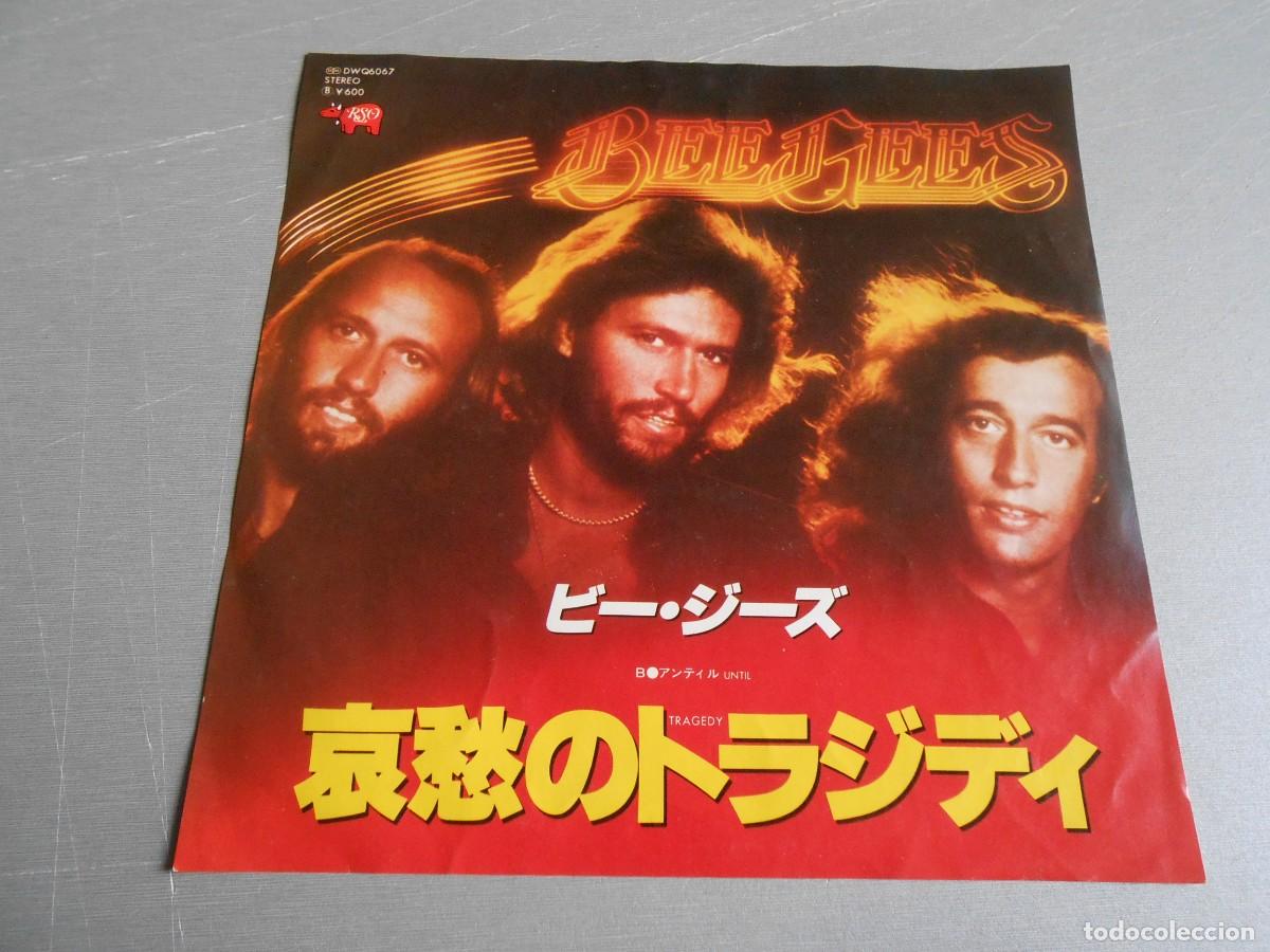 Discos de vinilo: BEE GEES, SG, TRAGEDY +1, A&Ntilde;O 1979, RSO DWQ 6067, MADE IN JAPAN