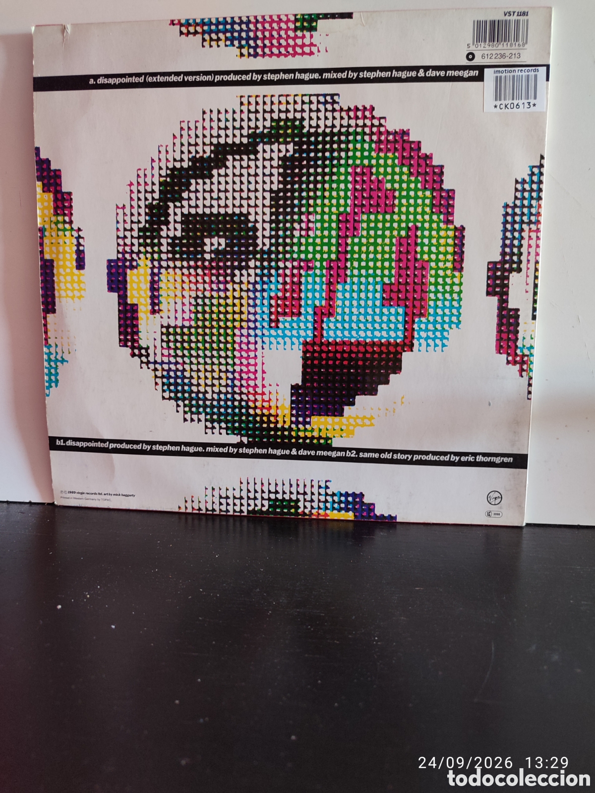 Discos de vinilo: Public Image Ltd &ndash; Disappointed - Foto 2