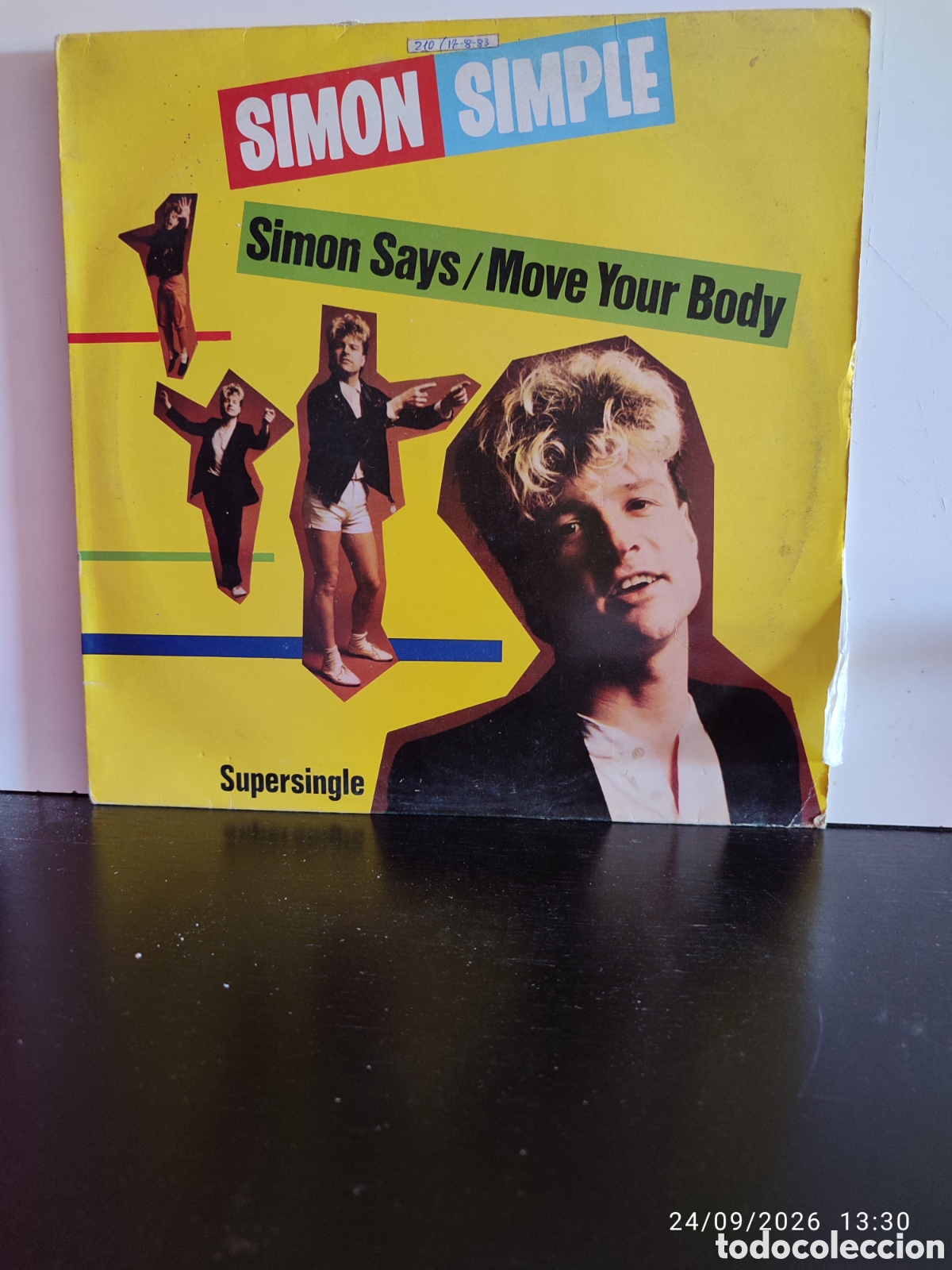 Discos de vinilo: Simon Simple &ndash; Simon Says / Move Your Body - Foto 1