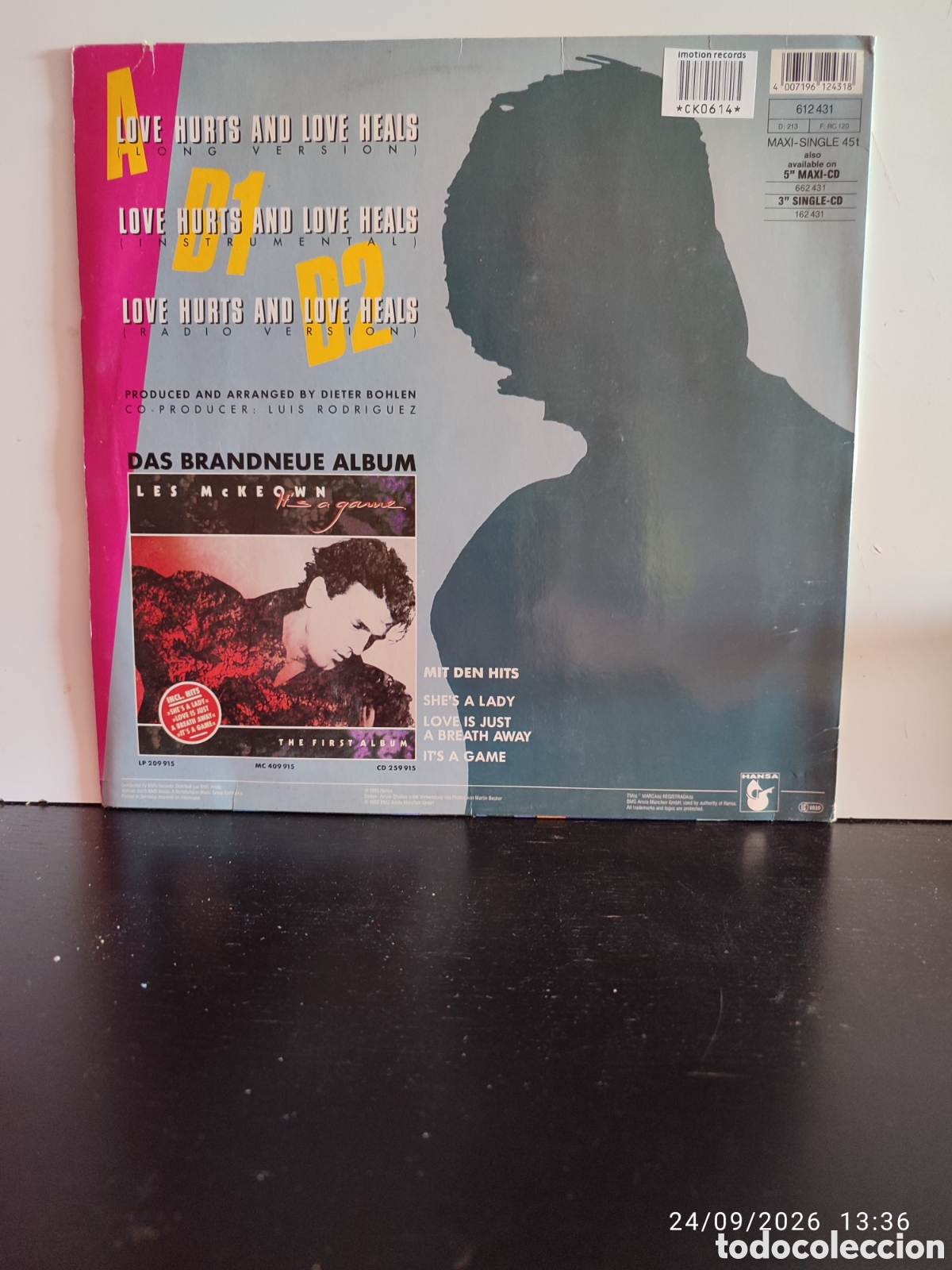 Discos de vinilo: Les McKeown &ndash; Love Hurts And Love Heals - Foto 2