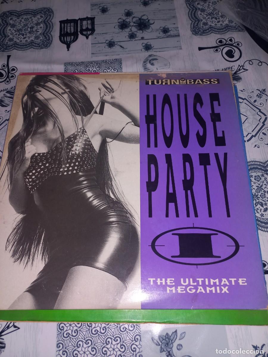 Discos de vinilo: HOUSE PARTY // THE ULTIMATE MEGAMIX //2LPS//1992 // LP