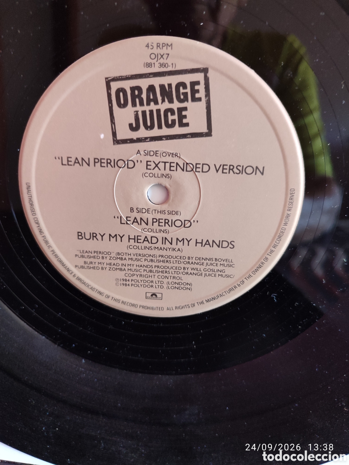 Discos de vinilo: Disco de vinilo CK0616