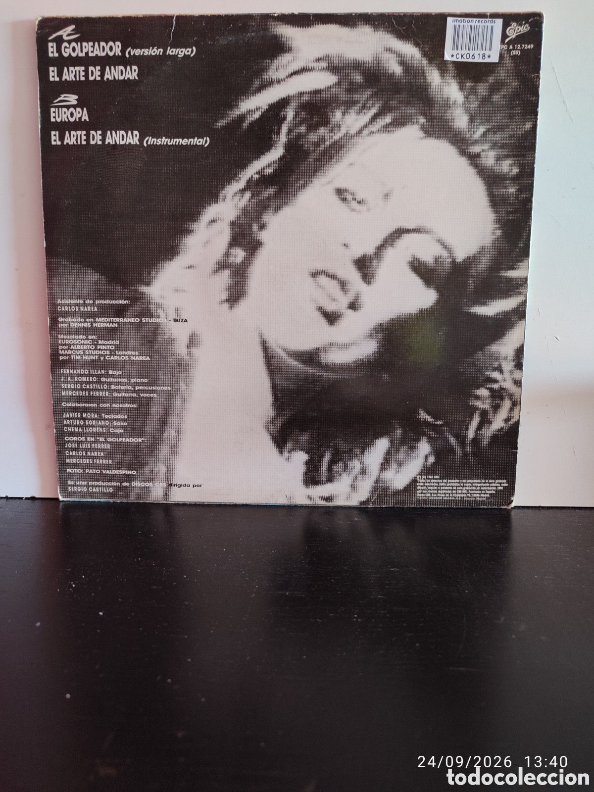 Discos de vinilo: Mercedes Ferrer &ndash; El Golpeador - Foto 2