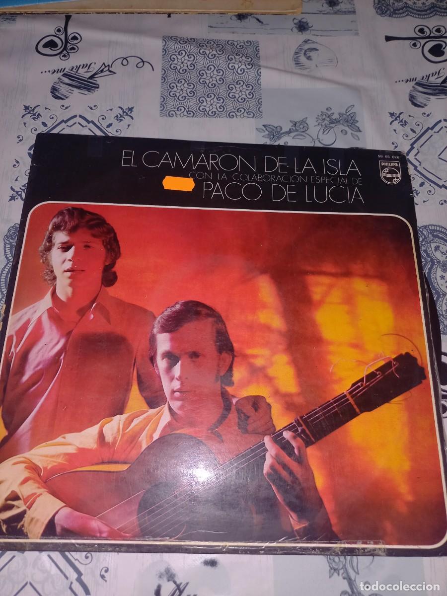 Discos de vinilo: EL CAMARON DE LA ISLA CON LA COLABORACION ESPECIAL DE PACO DE LUCIA LP
