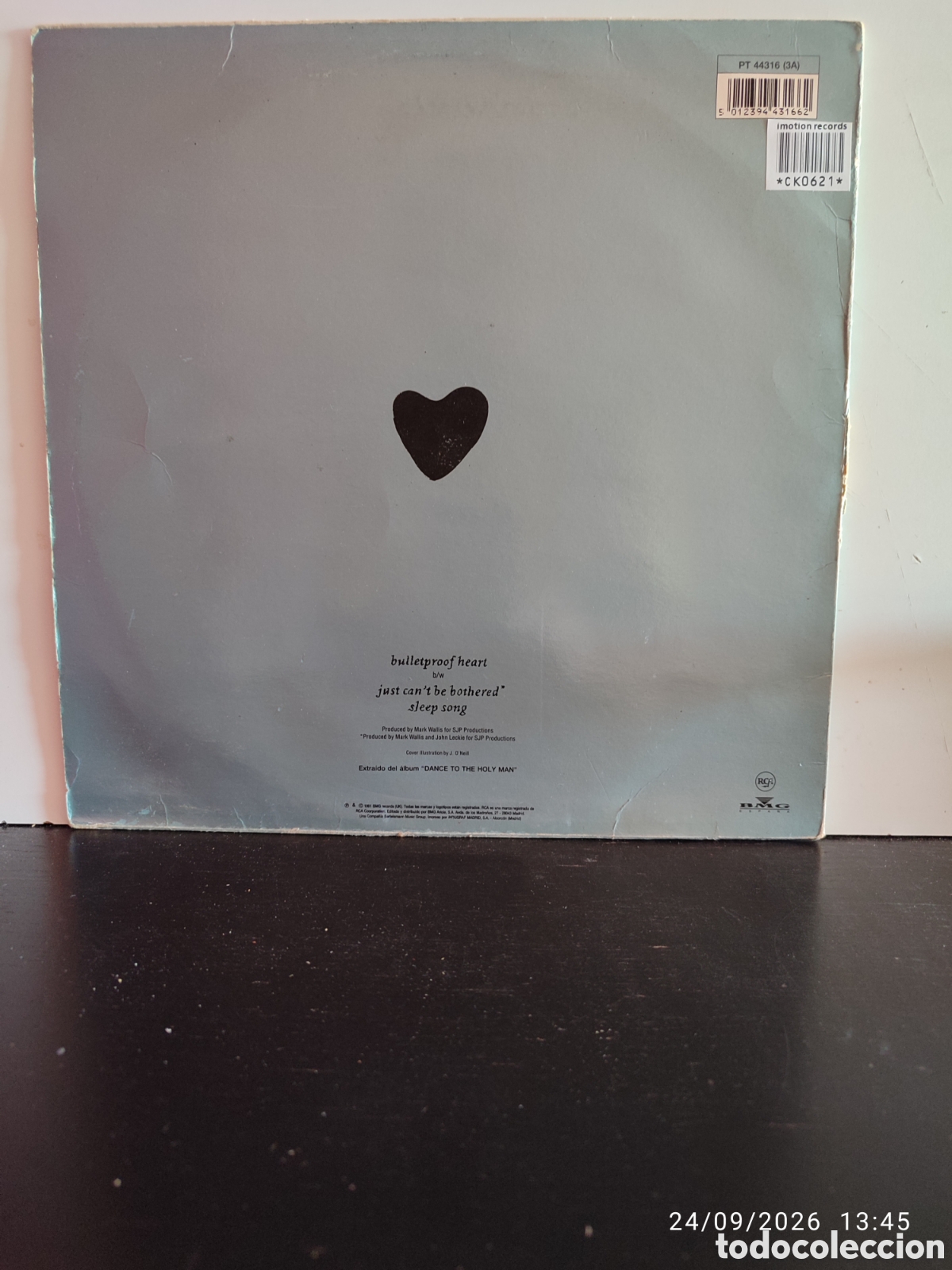 Discos de vinilo: The Silencers &ndash; Bulletproof Heart - Foto 2