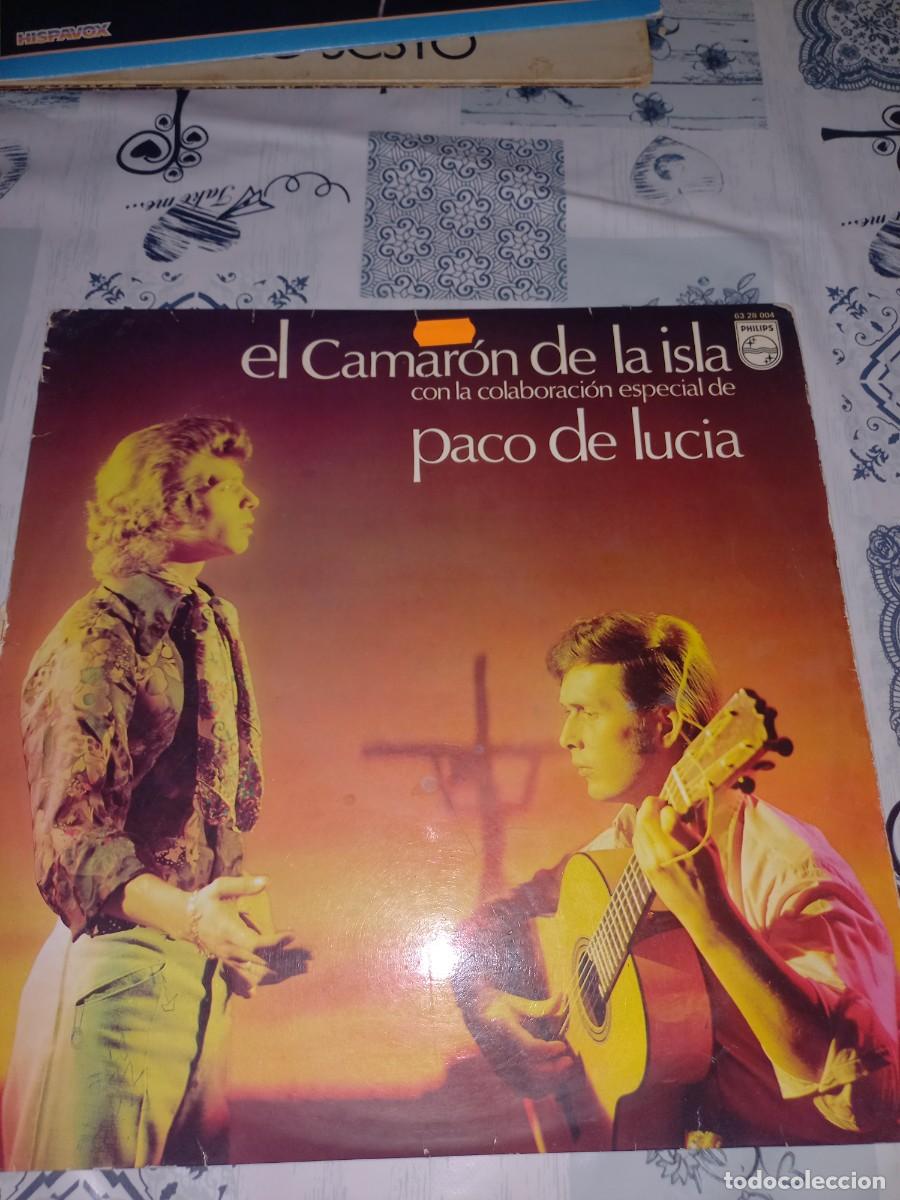 Discos de vinilo: EL CAMARON DE LA ISLA CON LA COLABORACION ESPECIAL DE PACO DE LUCIA -LP