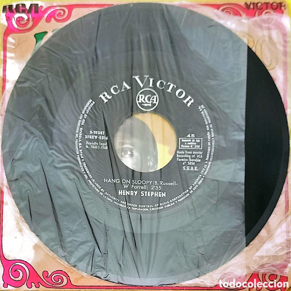 Discos de vinilo: Vinil 7&rdquo; Henry Stephen - Lim&oacute;n Limonero - Foto 3