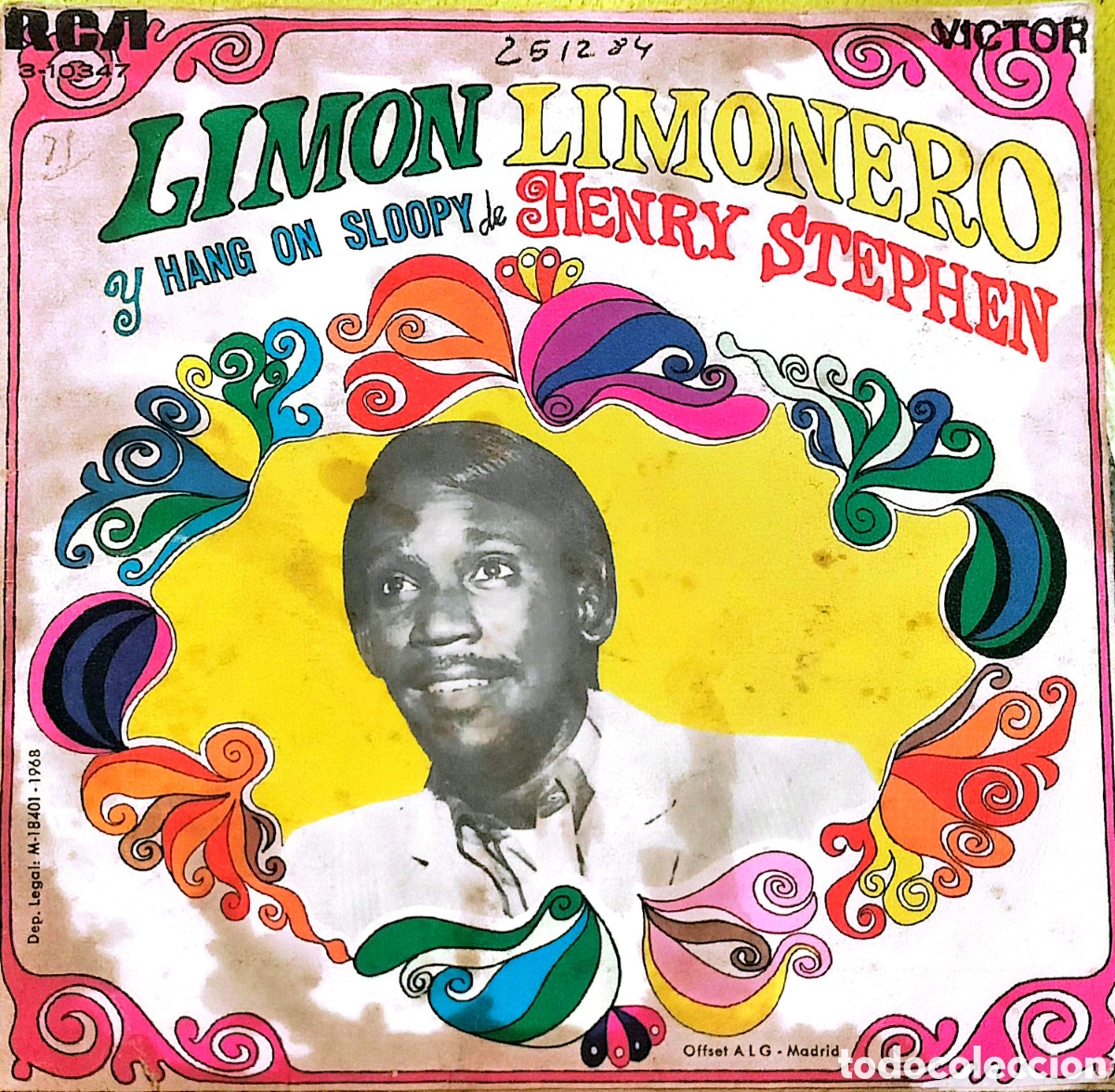 Discos de vinilo: Vinil 7&rdquo; Henry Stephen - Lim&oacute;n Limonero
