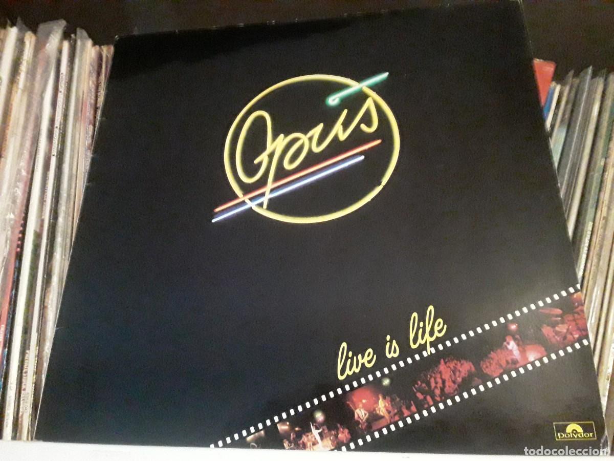 Discos de vinilo: Opus - Live Is Life (LP, Album)