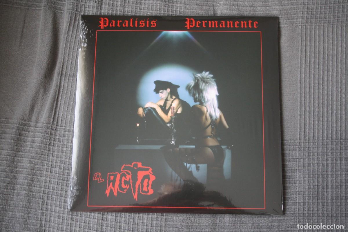 Discos de vinilo: PARALISIS PERMANENTE, EL ACTO, DISCO ROJO, NUEVO, LP