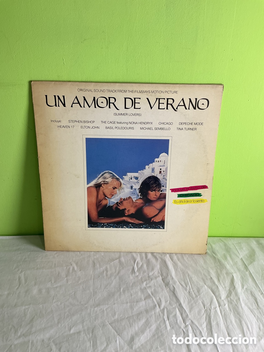 Discos de vinilo: Un amor de verano (Summer Lovers) &mdash; Banda sonora original &middot; LP 1982