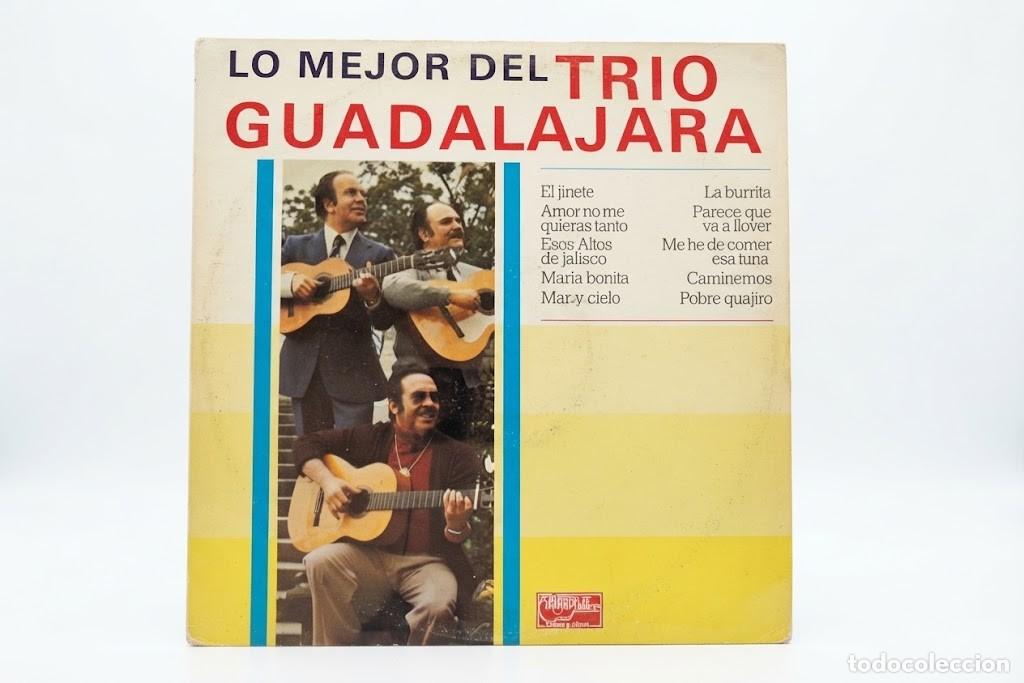 Discos de vinilo: TRIO GUADALAJARA - LO MEJOR - VINILO LP - DISCOS DIRESA 1986