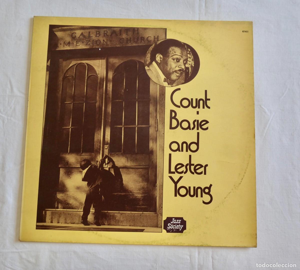 Discos de vinilo: COUNT BASIE AND LESTER YOUNG - VINILO LP - JAZZ SOCIETY FRANCE