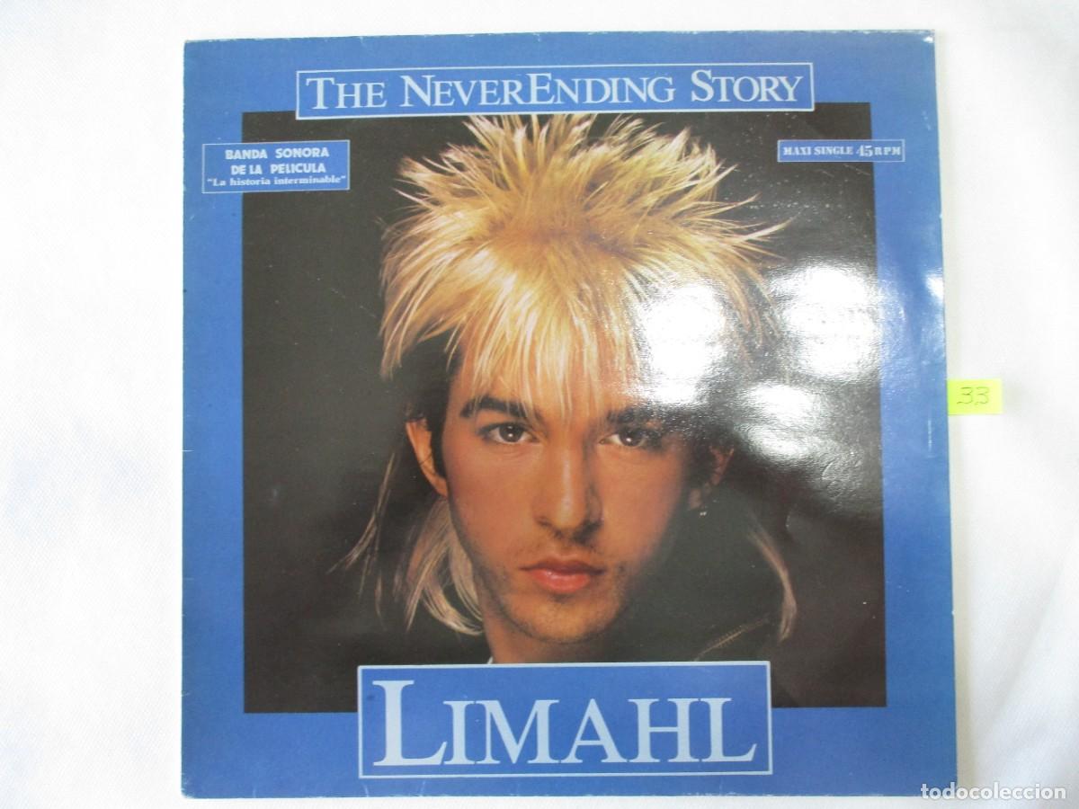 Discos de vinilo: DISCO LP , LIMAHL , THE NEVER ENDING STORY, BUEN ESTADO VER FOTOS