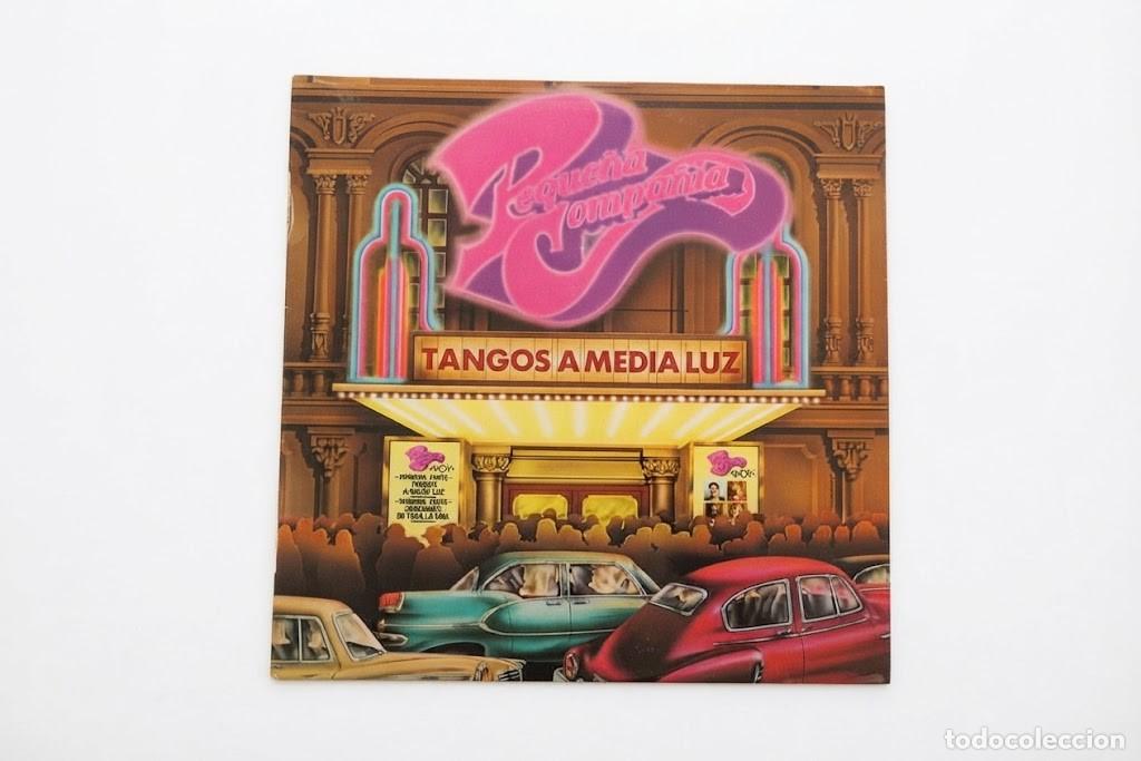 Discos de vinilo: PEQUE&Ntilde;A COMPA&Ntilde;IA - TANGOS A MEDIA LUZ / CANCIONES DE TODA LA VIDA - VINILO LP MOVIEPLAY 1981