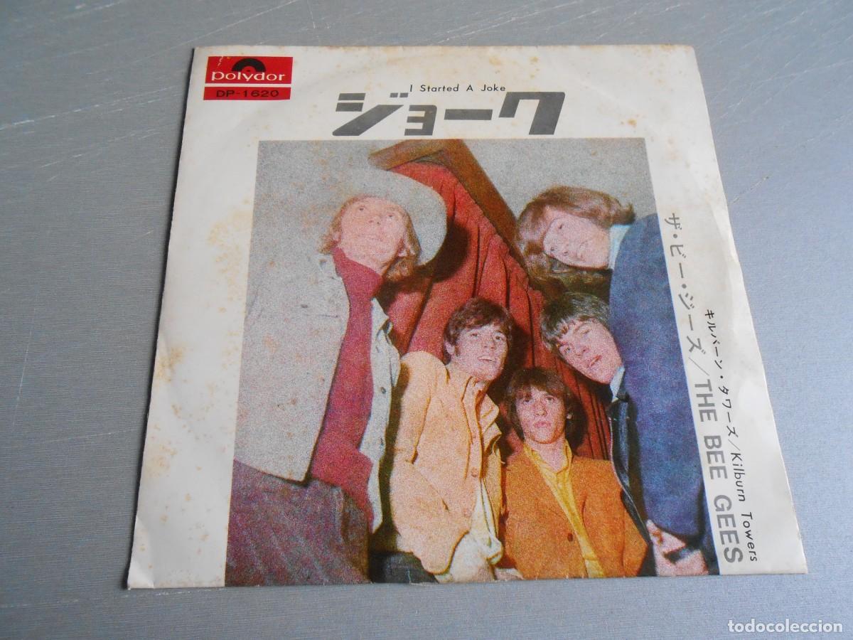Discos de vinilo: BEE GEES, THE, SG, I STARTED A JOKE + 1, A&Ntilde;O 1969, POLYDOR DP 1620, MADE IN JAPAN
